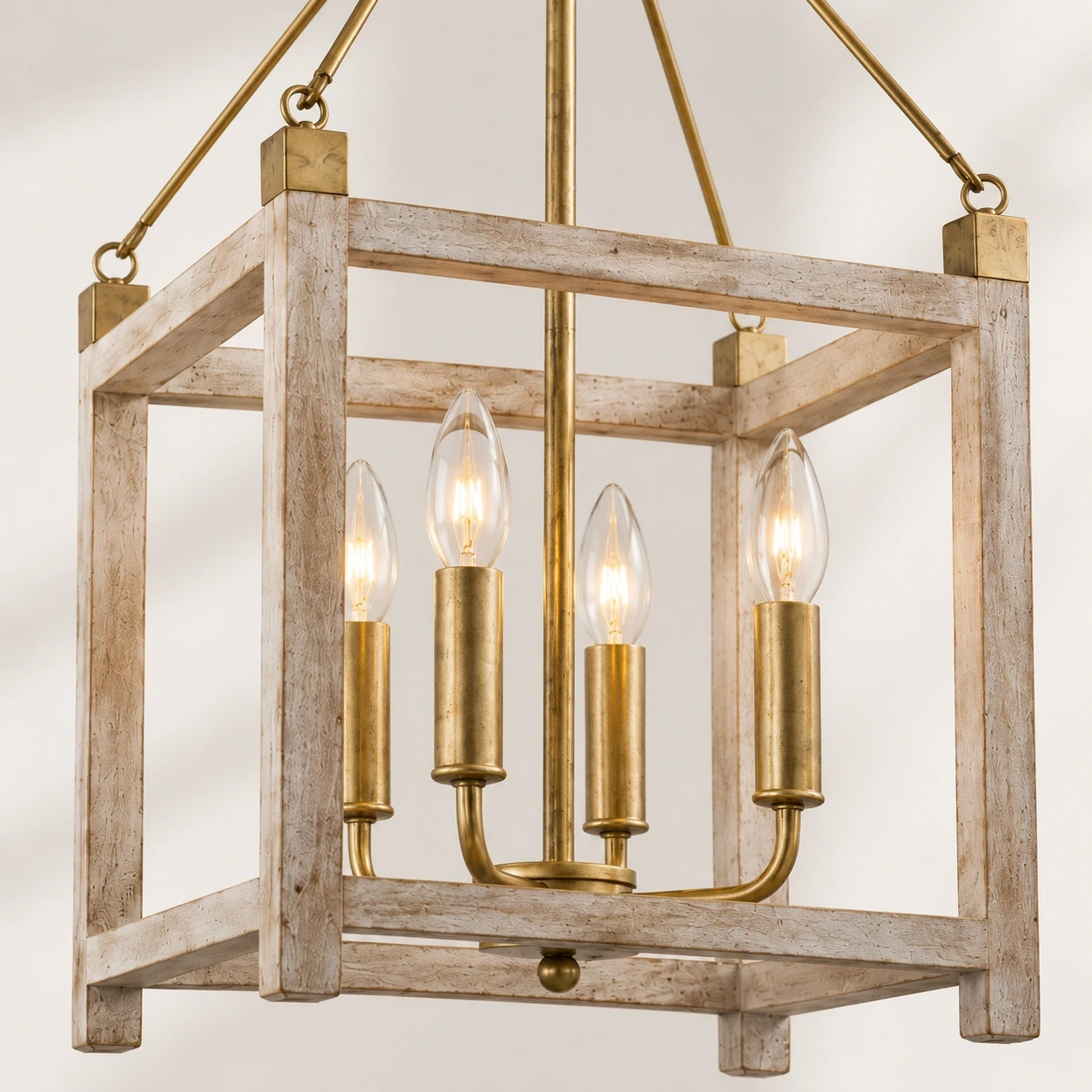 Close view of the four-light