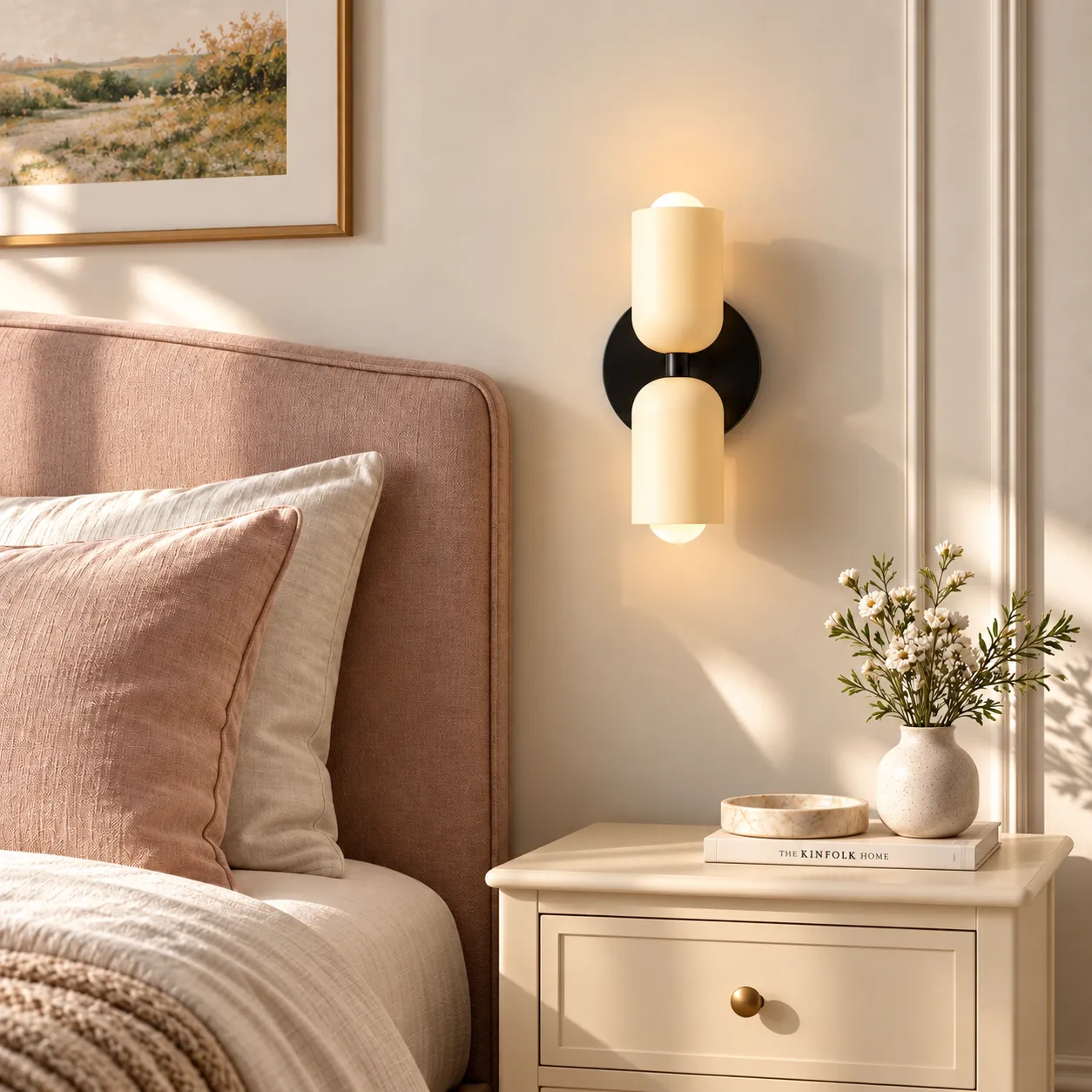 Pistis wall light — soft bedside light
