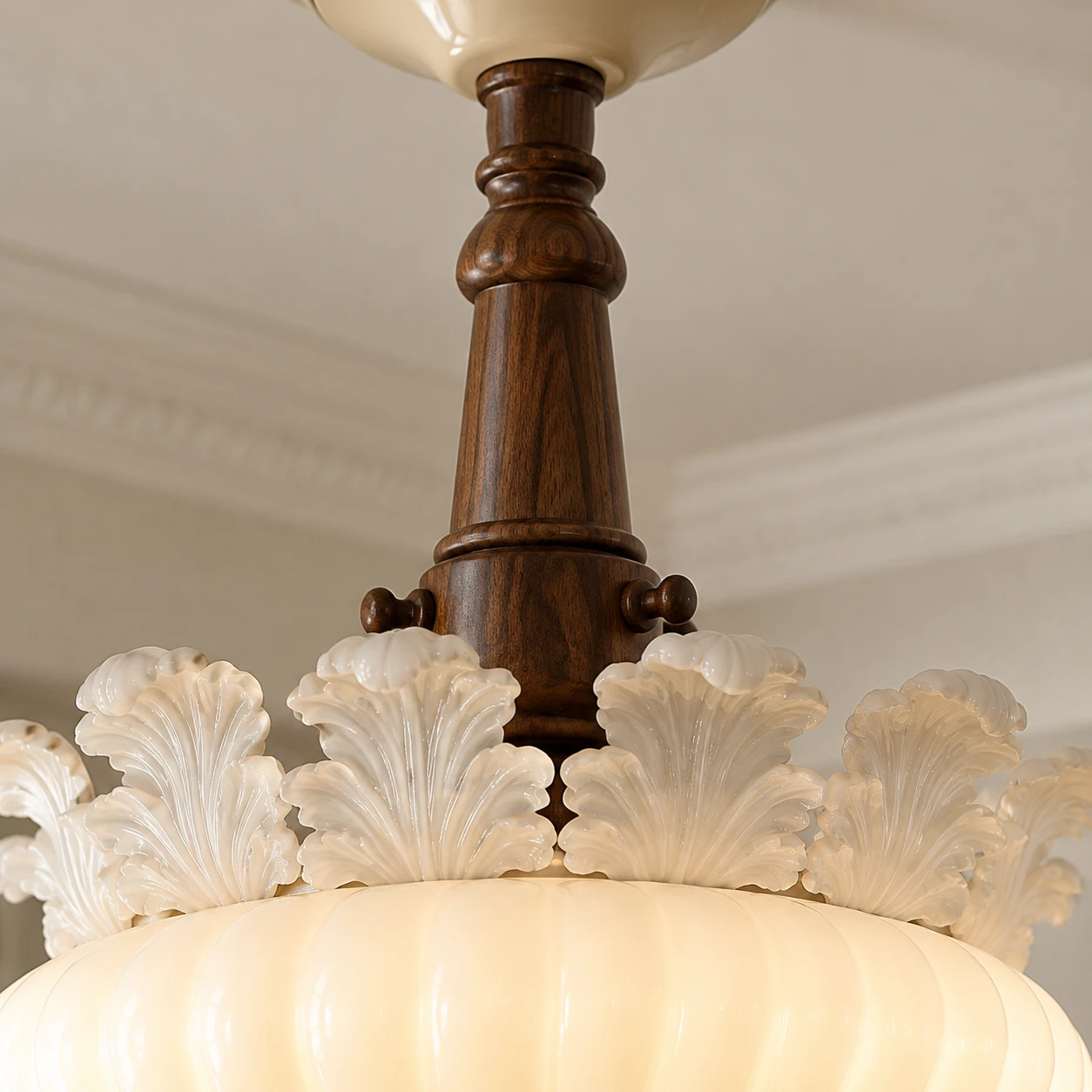 Solid wood detail