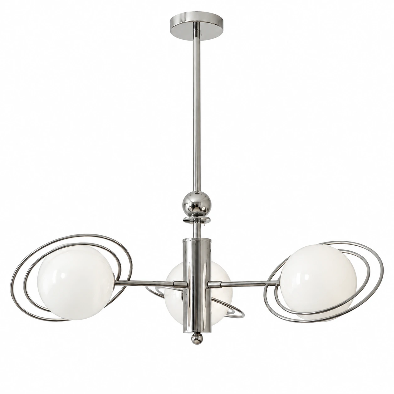 Kai Bauhaus Bean Glass and Metal Pendant Light - generated image 13