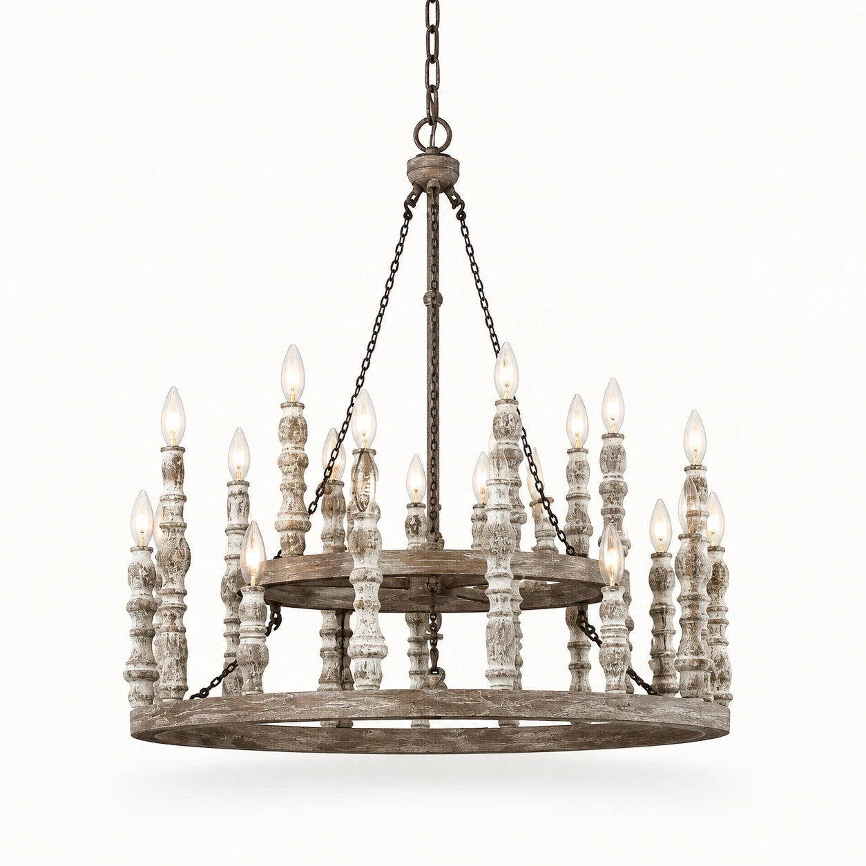 Mira Rustic Carved Wood Chandelier — 02 identity double 24