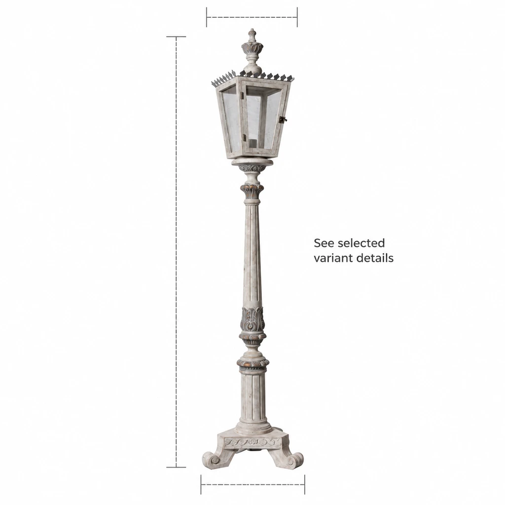 White-background dimension reference graphic