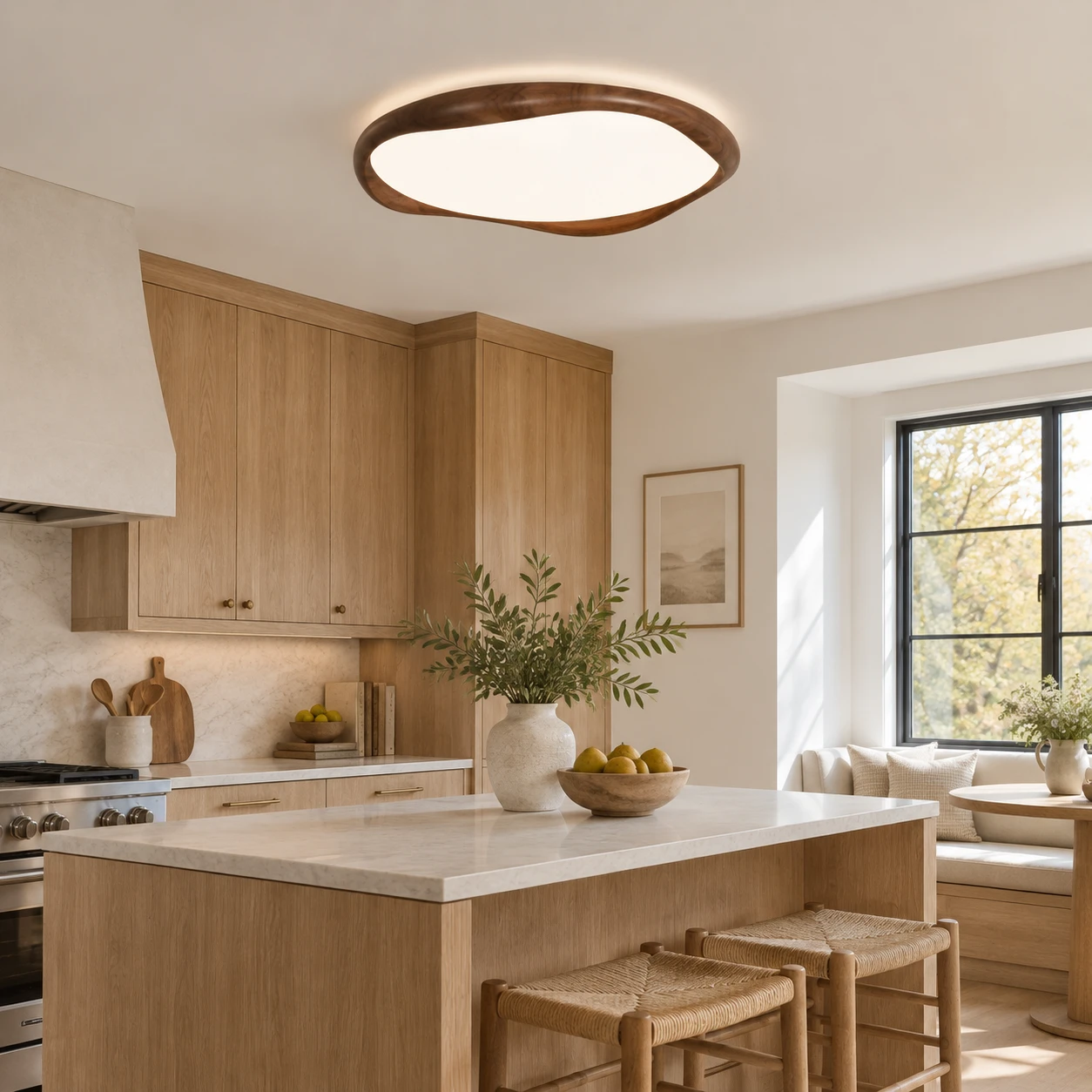 Elara light in a kitchen nook