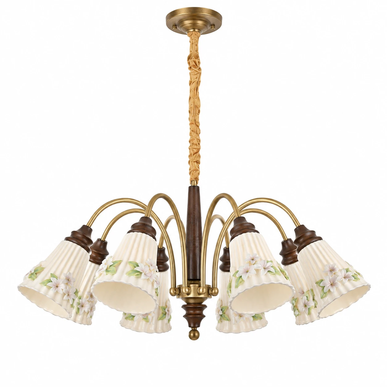 Elise 6-head 60 cm pendant configuration