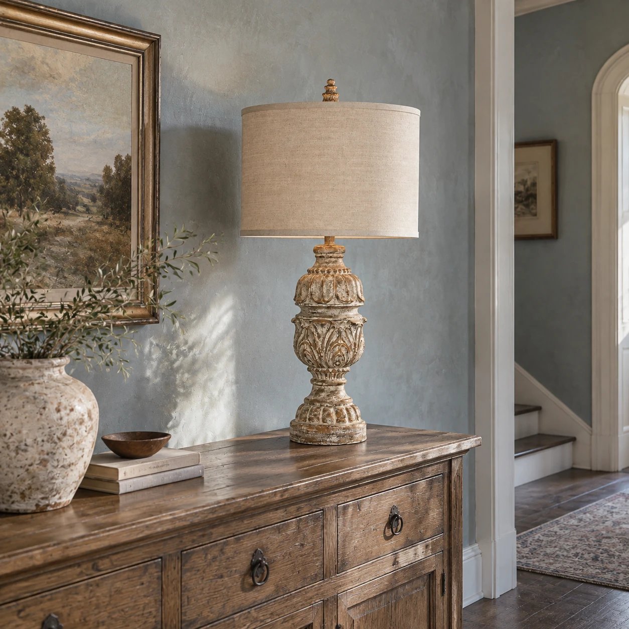 Traditional hallway chest