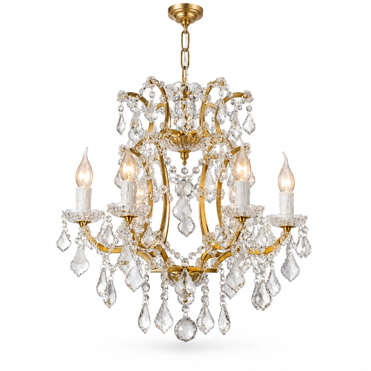 SKU · 6-Light · Bright Gold