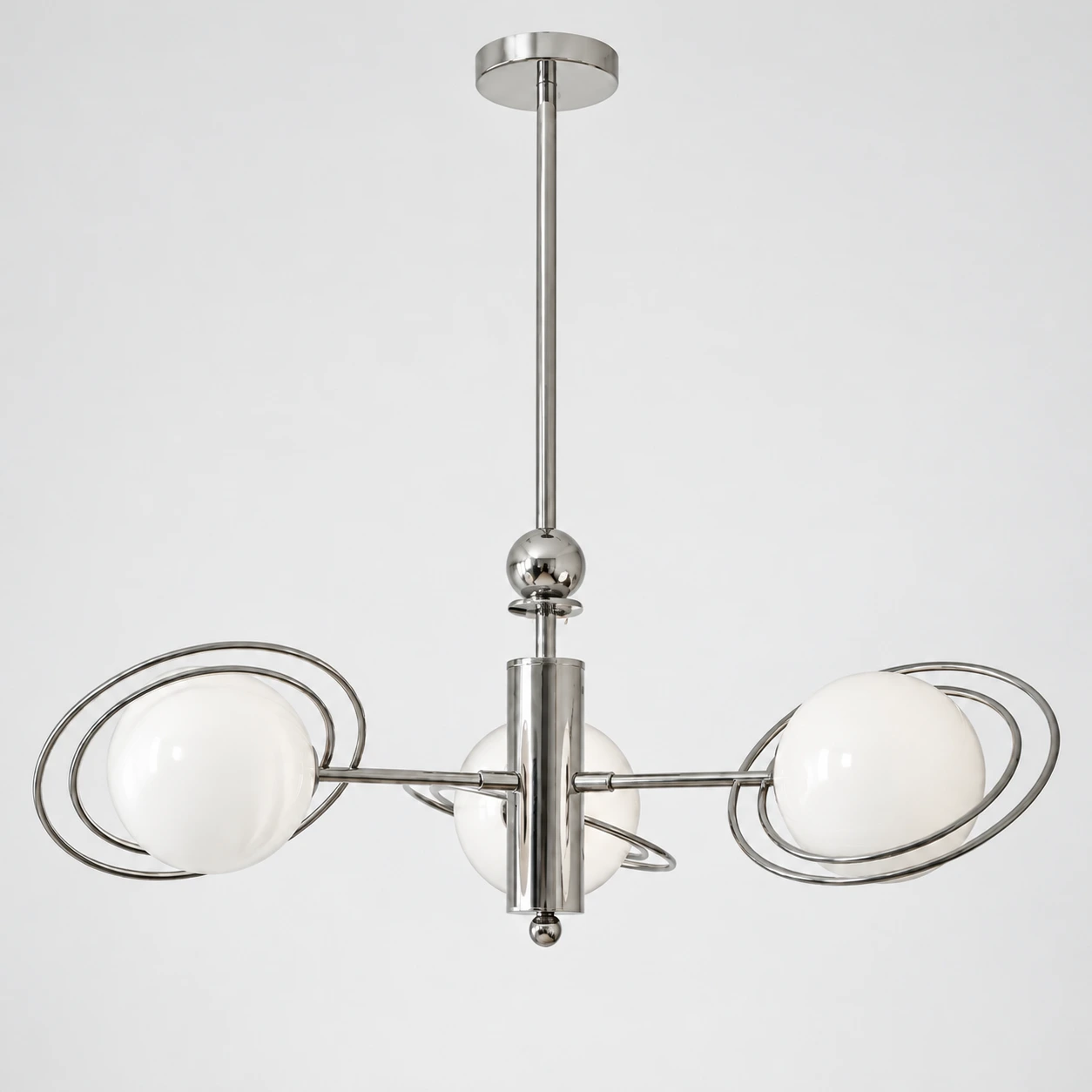 Kai Bauhaus Bean Glass and Metal Pendant Light - generated image 8