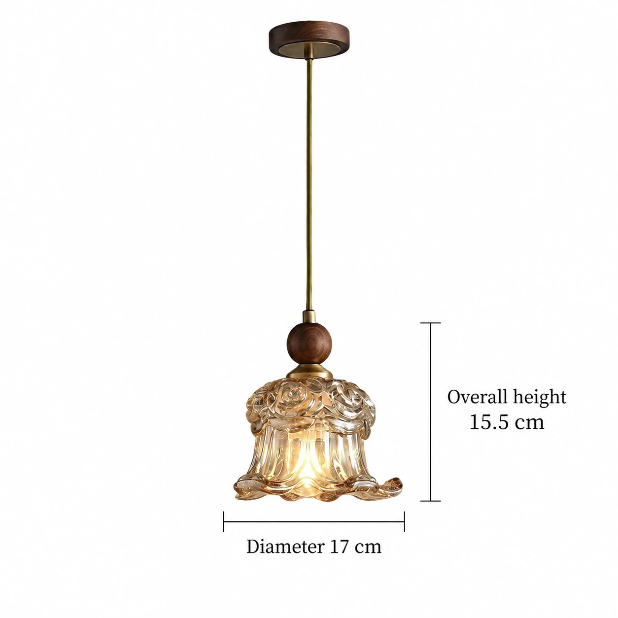 Mila pendant light dimensions