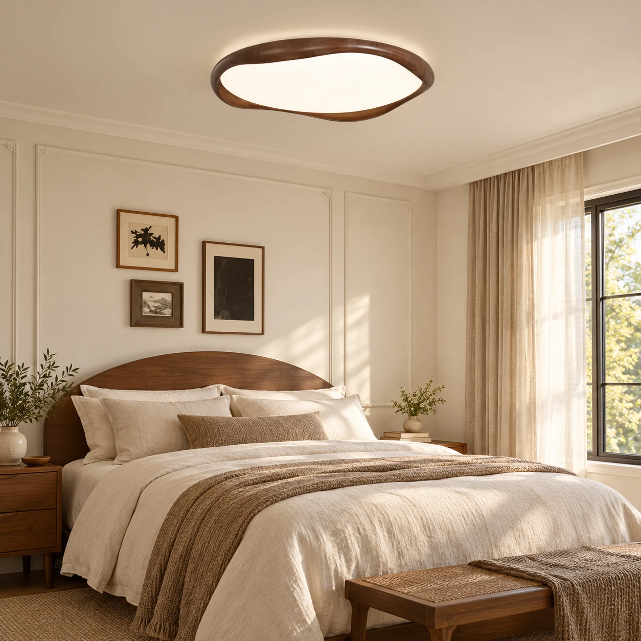 Elara light in a bedroom