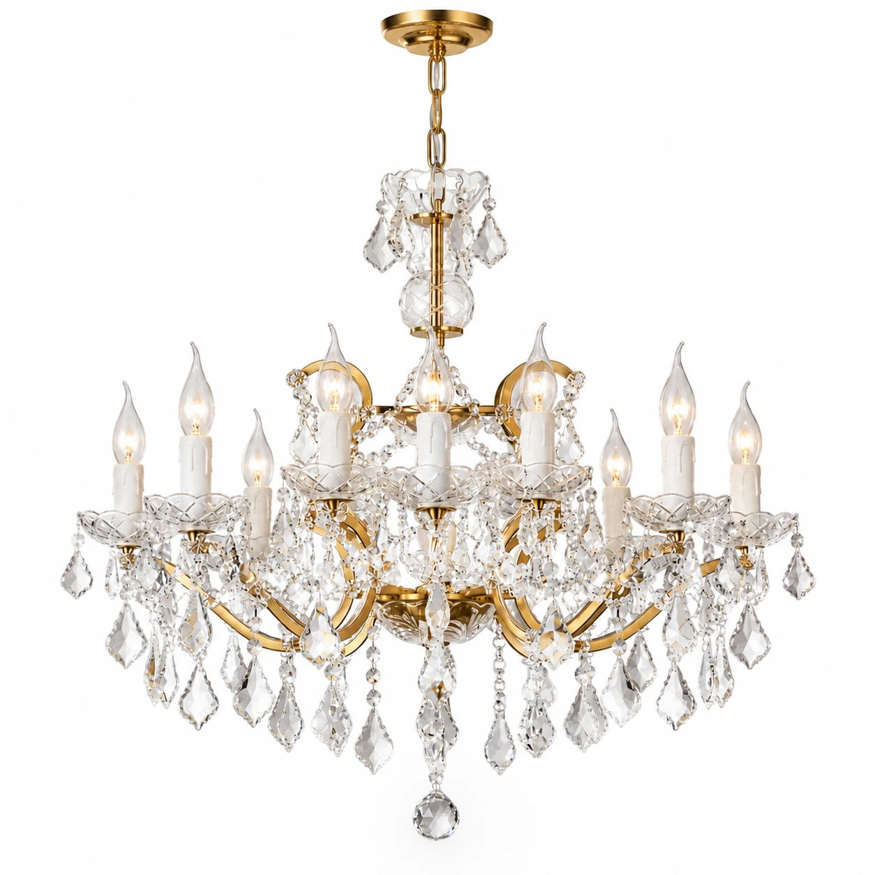 SKU · 12-Light · Bright Gold