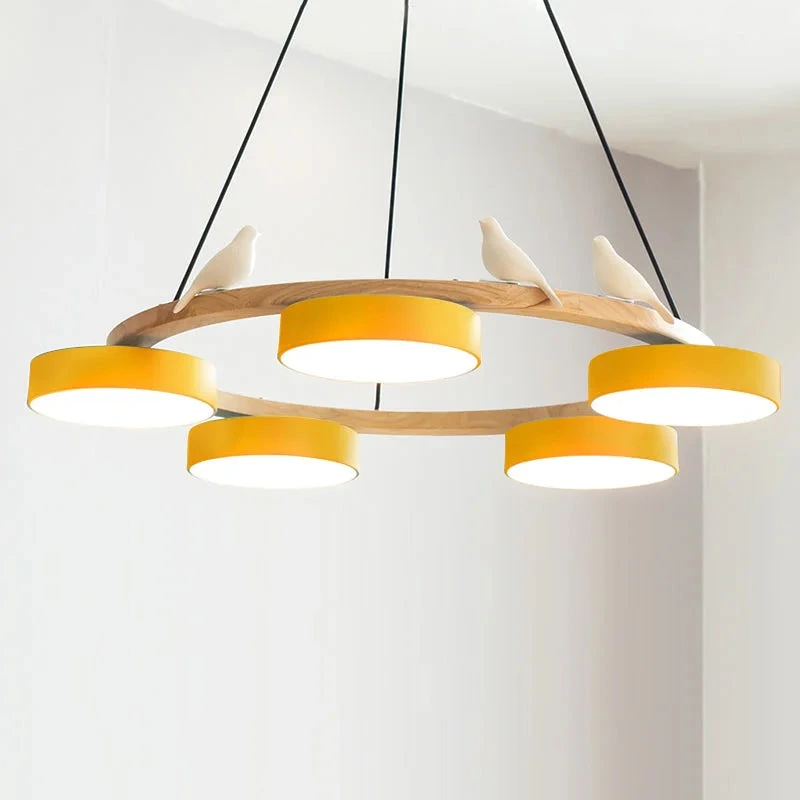 Cadmus en Jaune, 5 lumières ; photo originale de la variante
