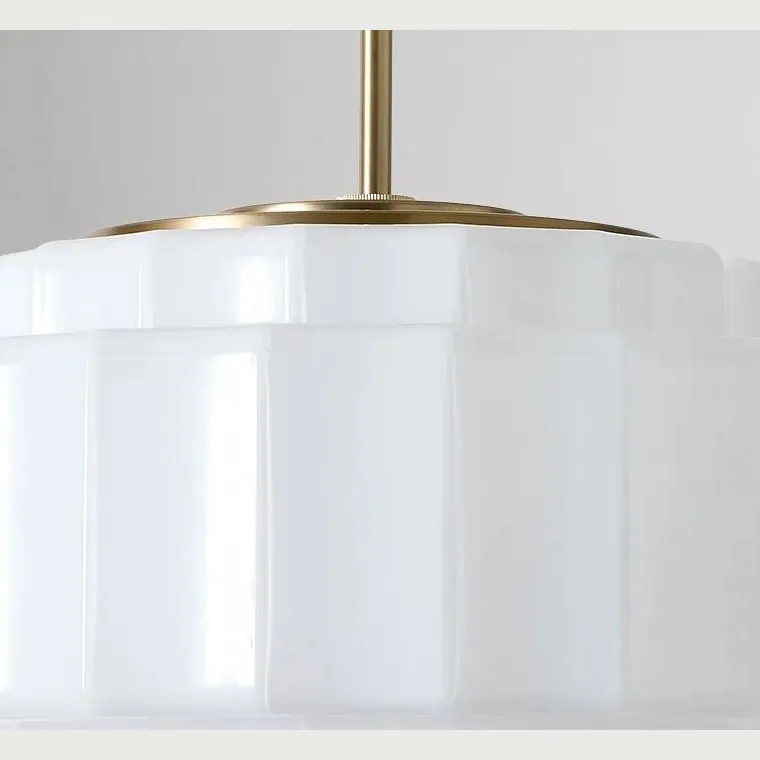 Brass collar between stem and glass