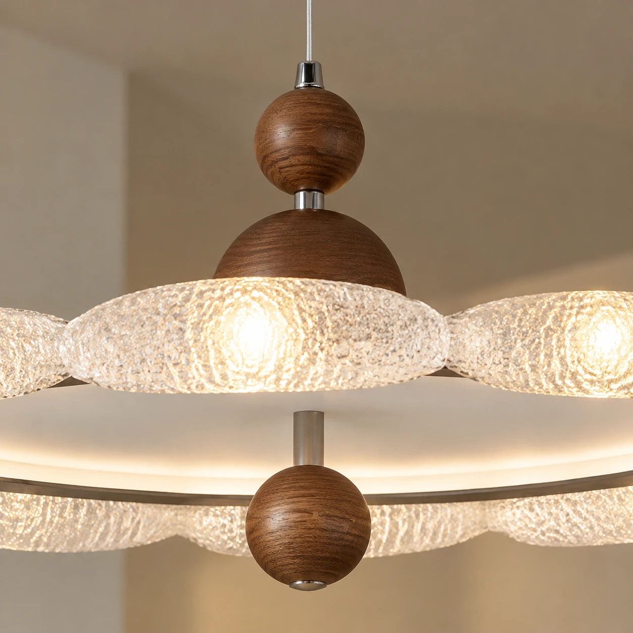 Detalle de madera maciza