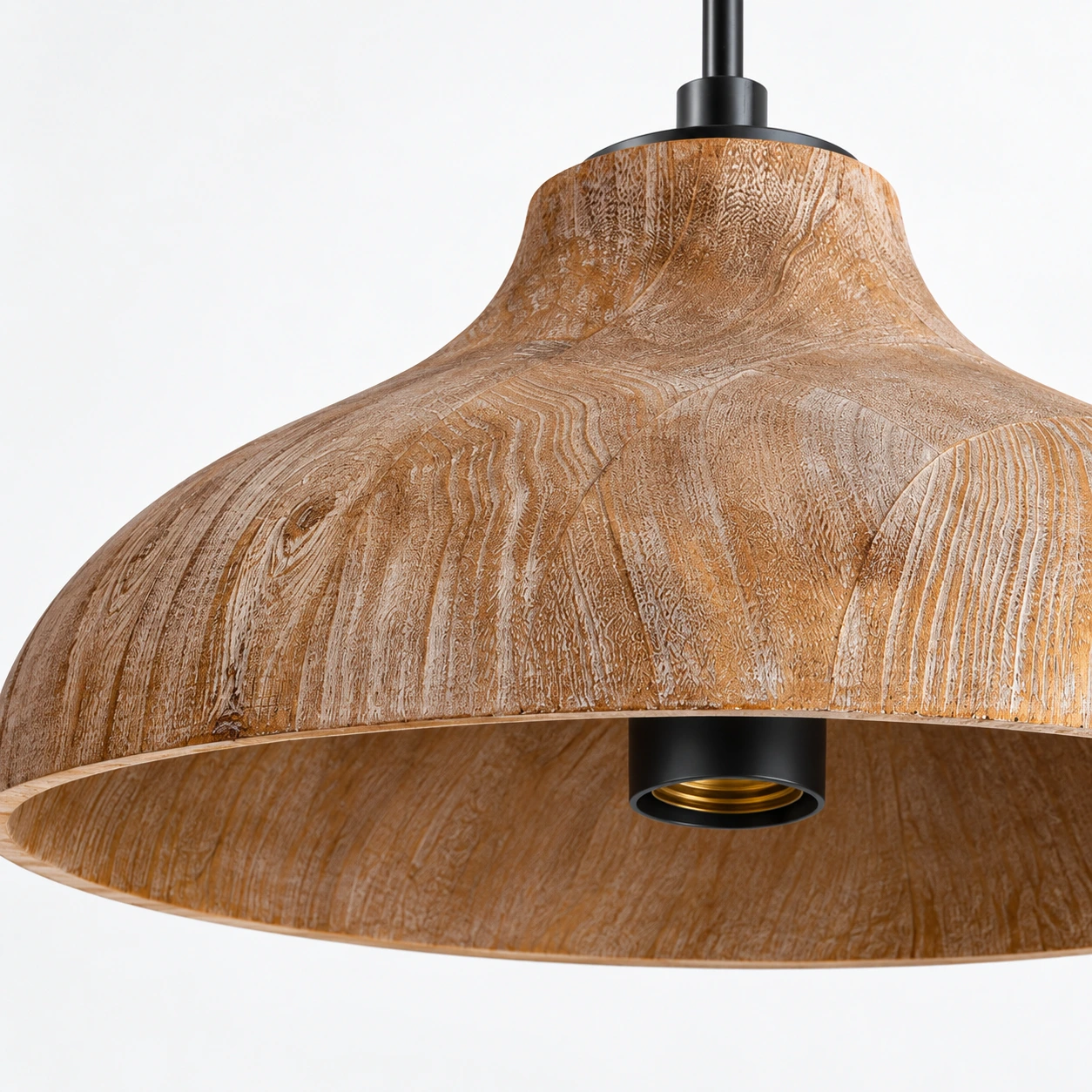 Borde de madera tallada poco profundo